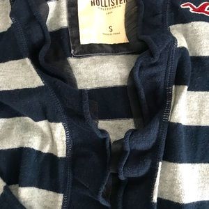 Teenage girl / woman’s stripe button down sweater.